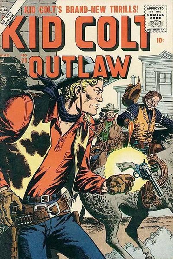 Kid Colt Outlaw (1949) #70 cover