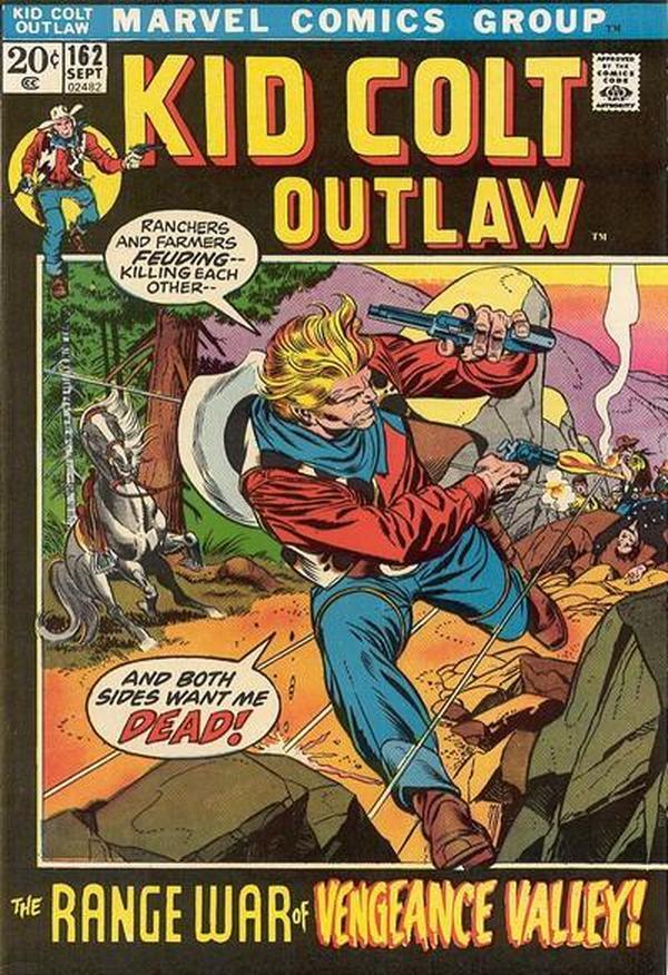 Kid Colt Outlaw (1949) #162 cover