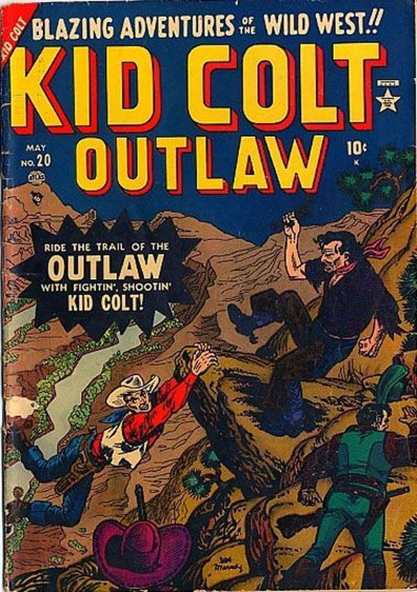 Kid Colt Outlaw (1949) #20 cover