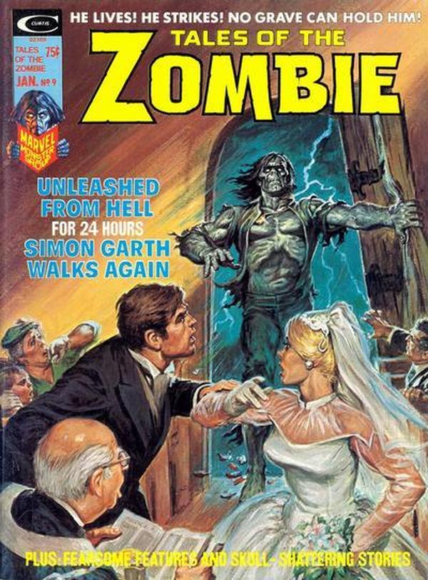Zombie (1973) #9 cover