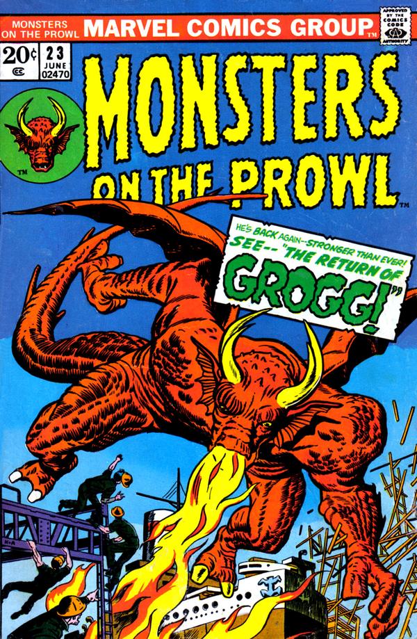 Monsters on the Prowl (1971) #23 cover