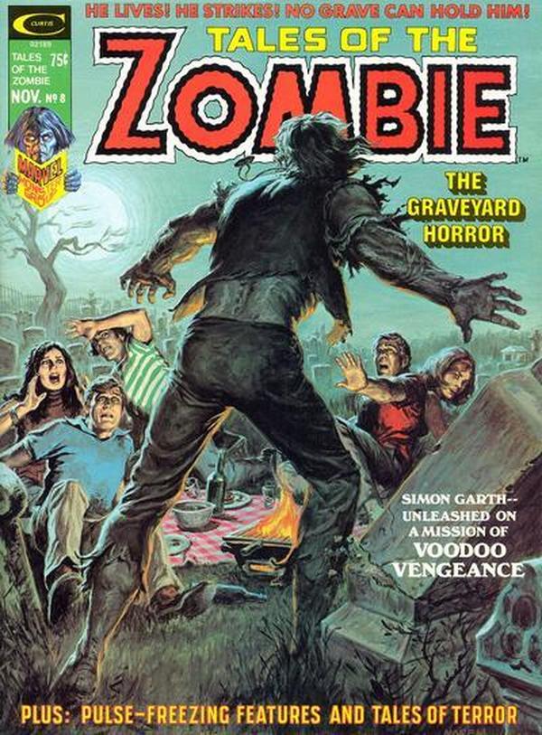 Zombie (1973) #8 cover