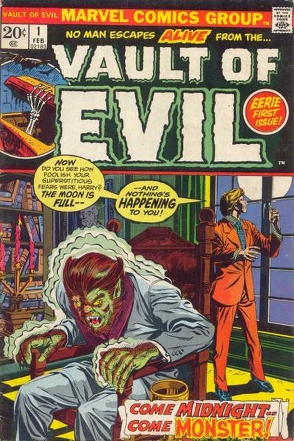 Vault of Evil (1973) #1 cover