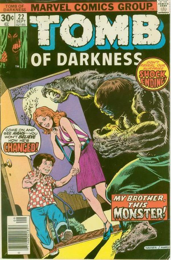 Tomb of Darkness #22 cover