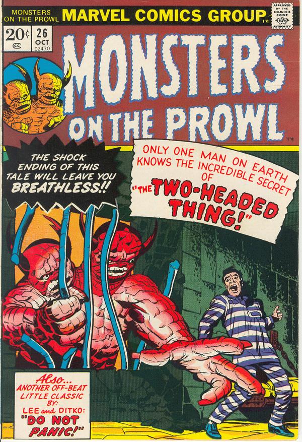 Monsters on the Prowl (1971) #26 cover