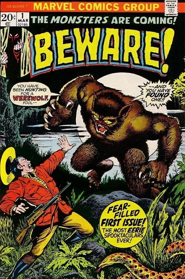Beware (1973) #1 cover