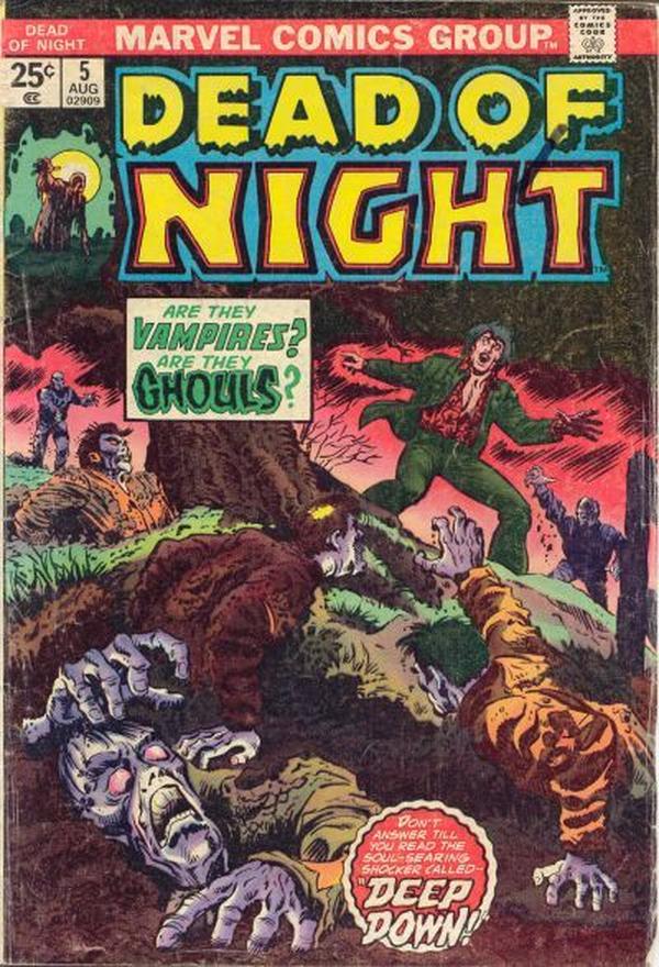 Dead of Night #5 cover