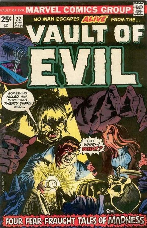Vault of Evil (1973) #22 cover