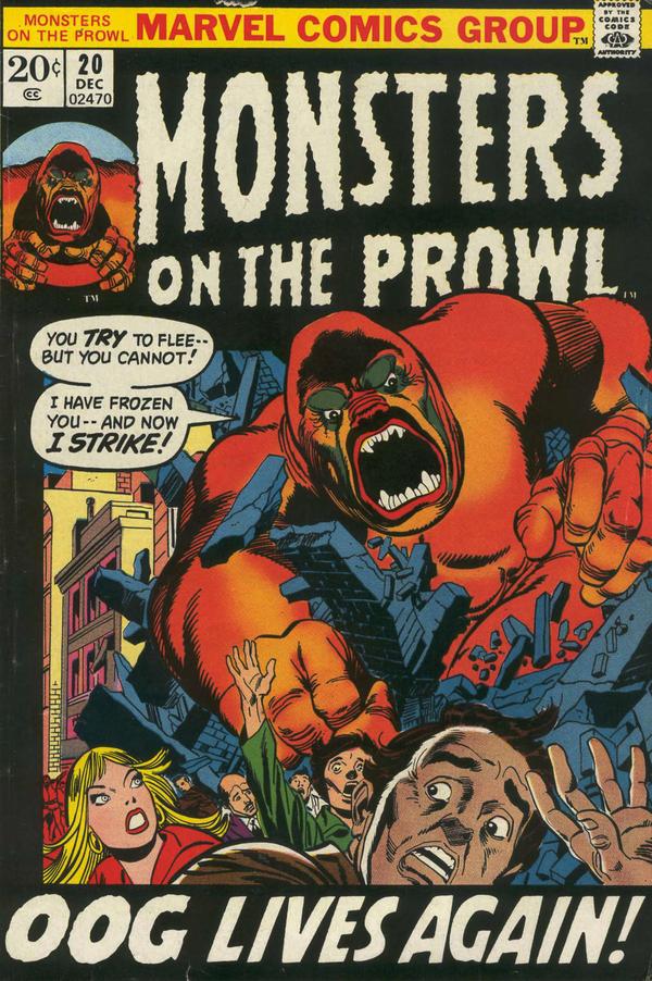 Monsters on the Prowl (1971) #20 cover