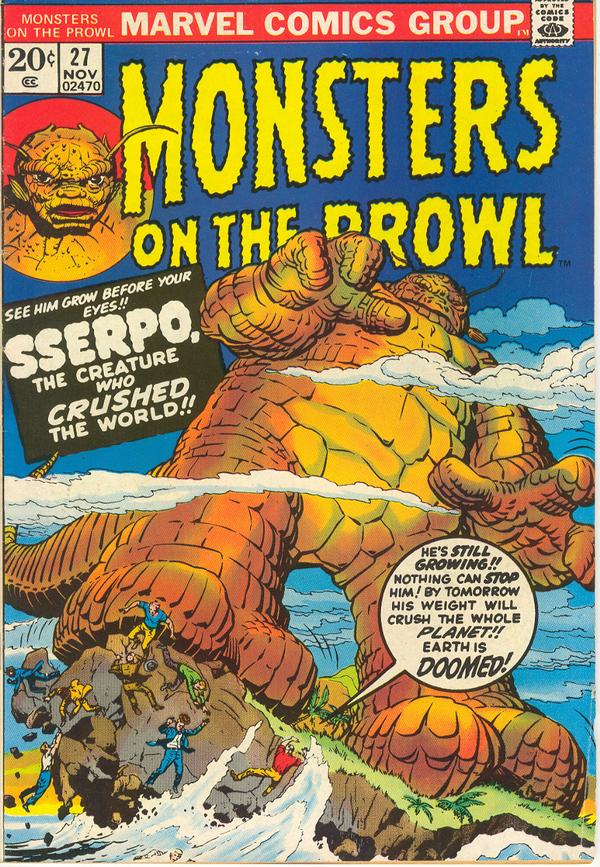 Monsters on the Prowl (1971) #27 cover