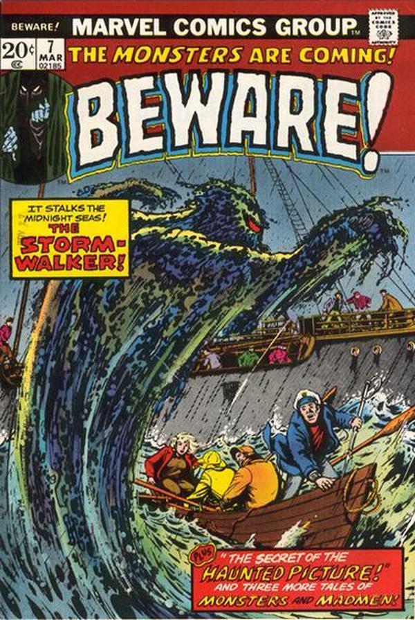 Beware (1973) #7 cover