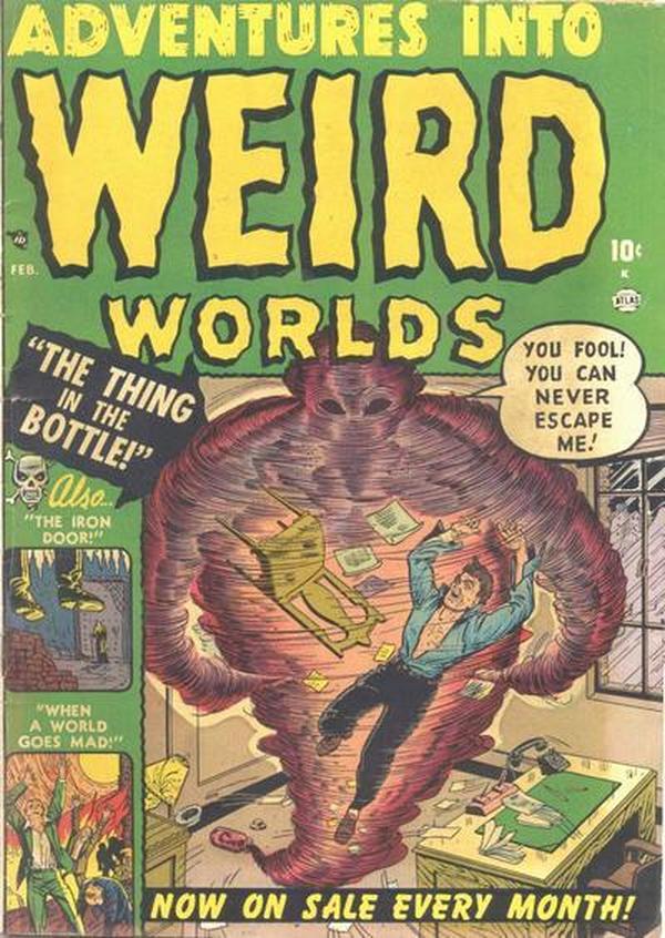 Cover of Adventures into Weird Worlds #2