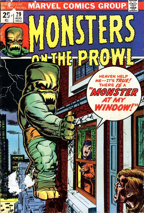 Monsters on the Prowl (1971) #29 cover