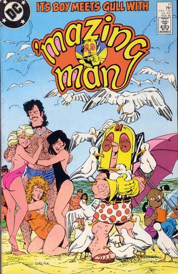 'Mazing Man (1986) #11 cover
