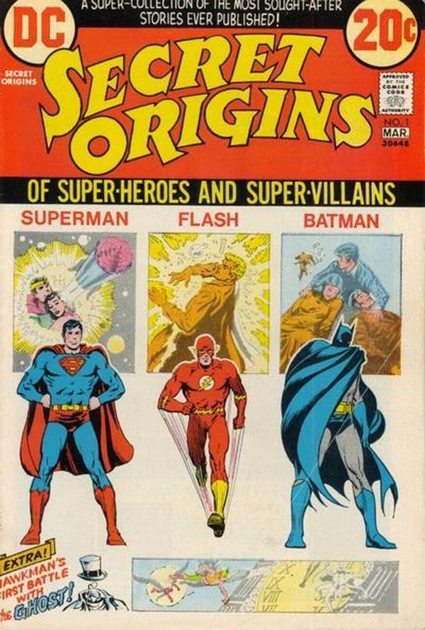 Secret Origins (1973) #1 cover