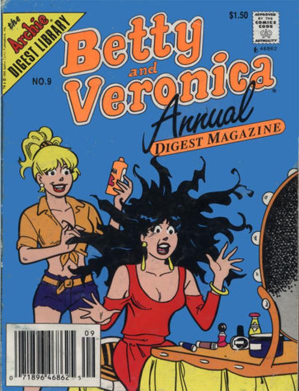 Betty and Veronica Annual Digest Magazine #9 cover