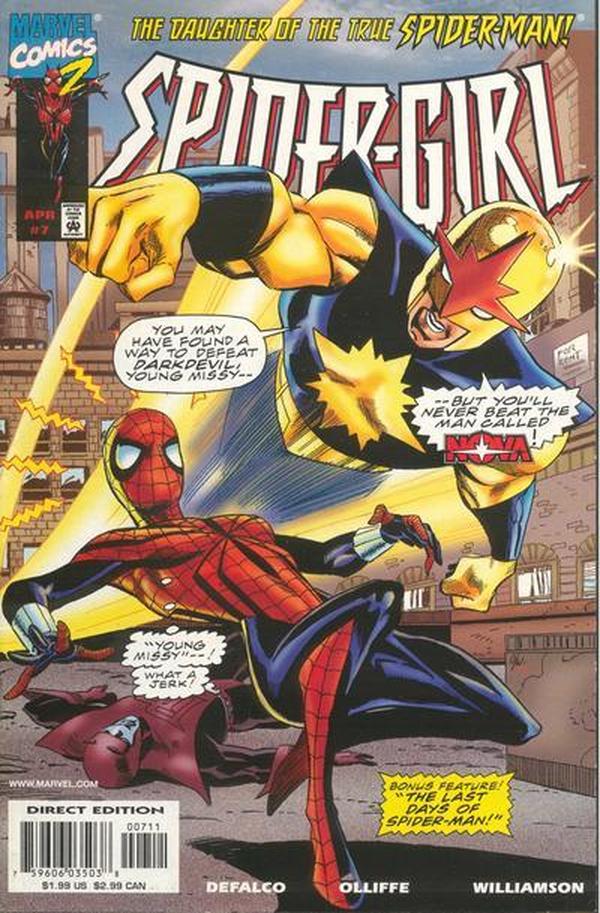 Spider-Girl #7 cover
