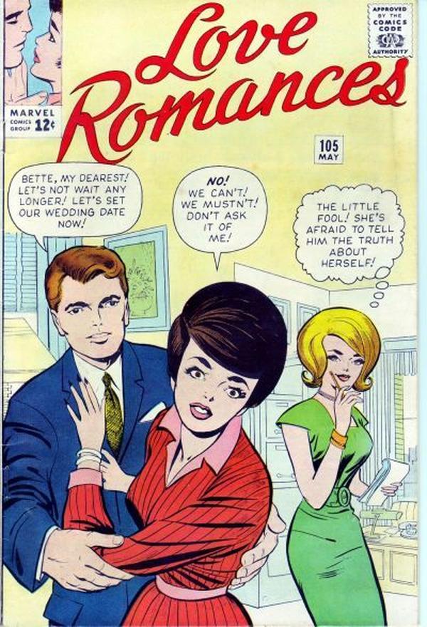 Cover of Love Romances #105