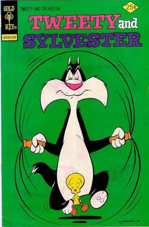 Cover of Tweety and Sylvester #58