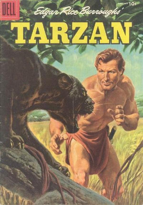 Cover of Edgar Rice Burroughs' Tarzan #77