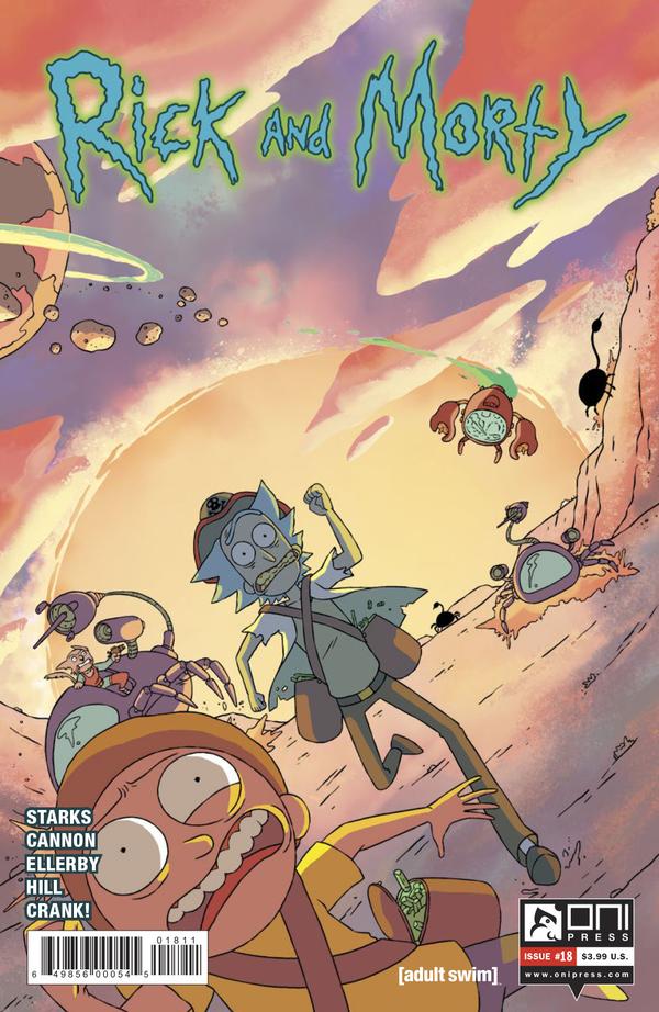 Rick and Morty (2015) #18 cover