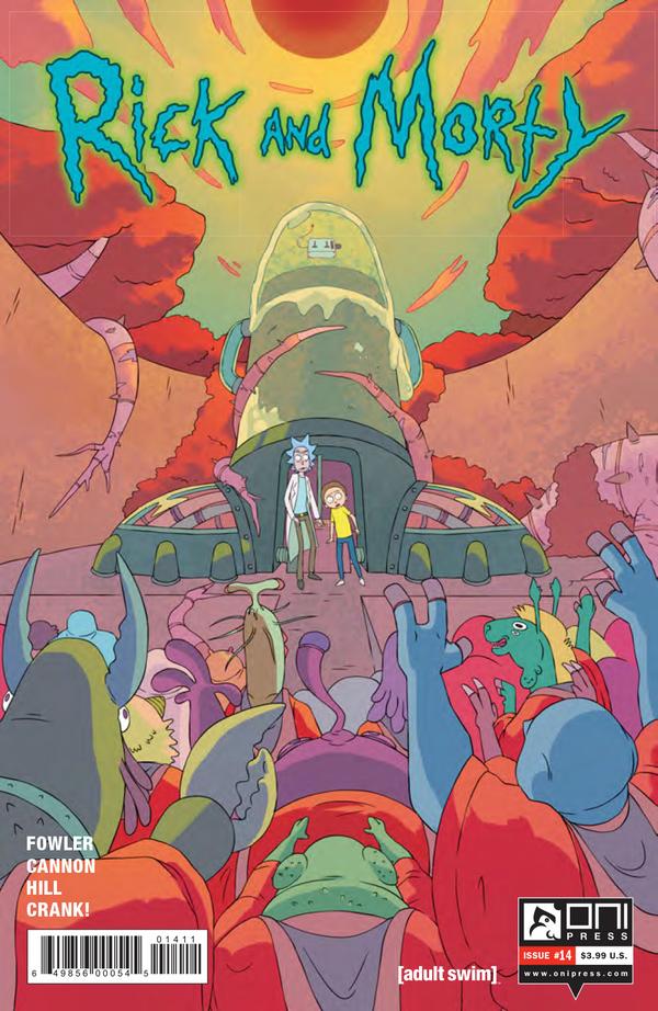 Rick and Morty (2015) #14 cover