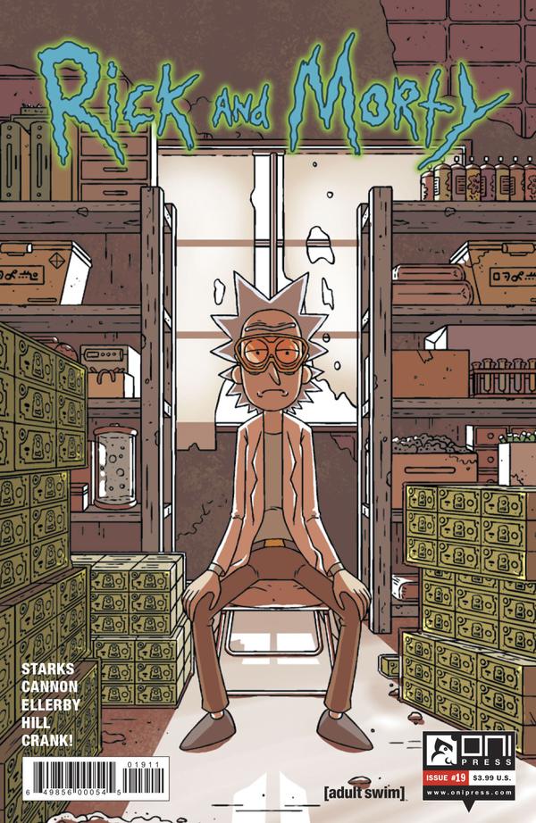 Rick and Morty (2015) #19 cover