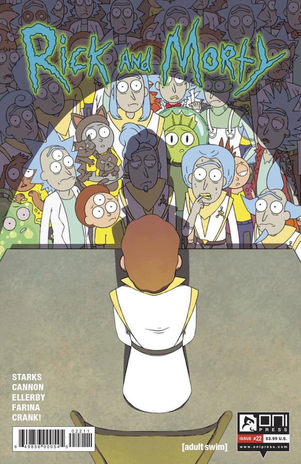 Rick and Morty (2015) #22 cover