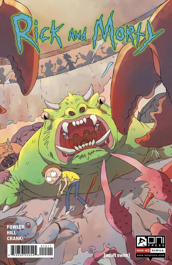 Rick and Morty (2015) #15 cover