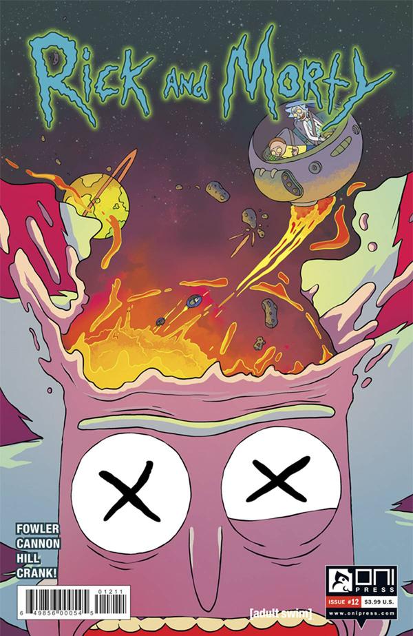 Rick and Morty (2015) #12 cover
