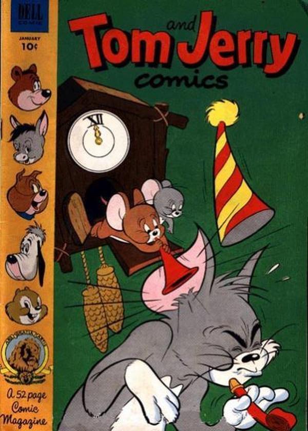 Cover of Tom & Jerry Comics #102