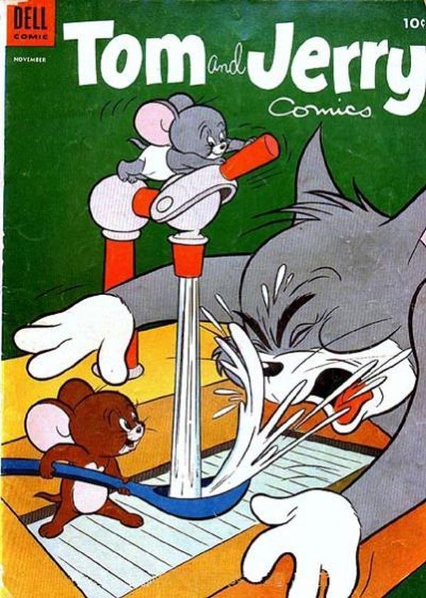 Cover of Tom & Jerry Comics #124