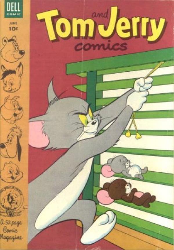 Cover of Tom & Jerry Comics #107