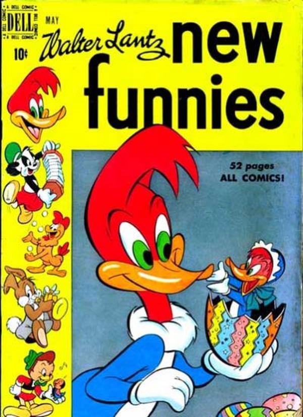 Cover of Walter Lantz New Funnies #159