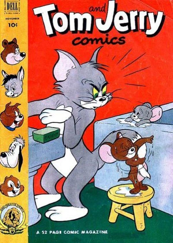 Cover of Tom & Jerry Comics #100