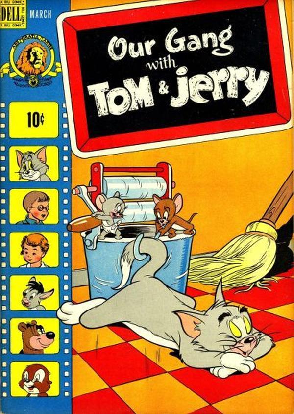 Cover of Our Gang with Tom & Jerry #56