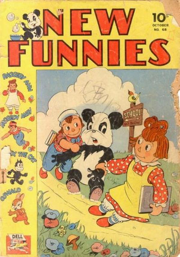 Cover of New Funnies #68