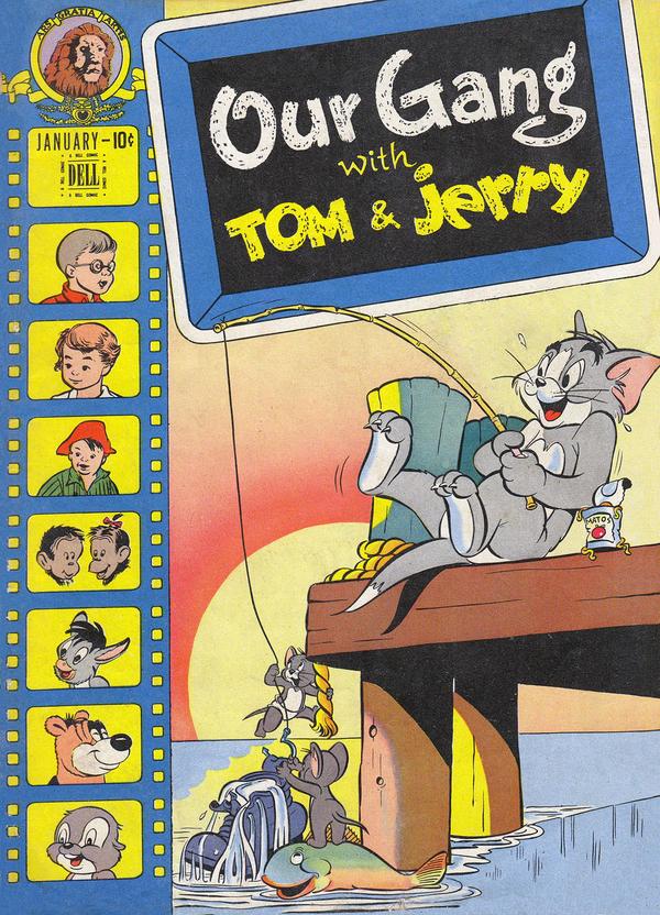 Cover of Our Gang with Tom & Jerry #42