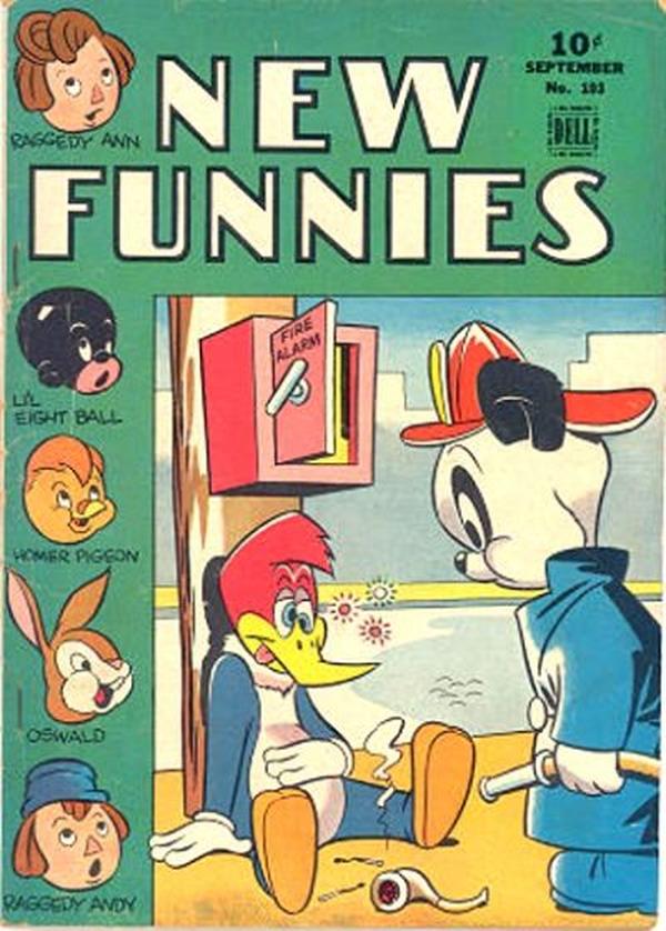 Cover of New Funnies #103