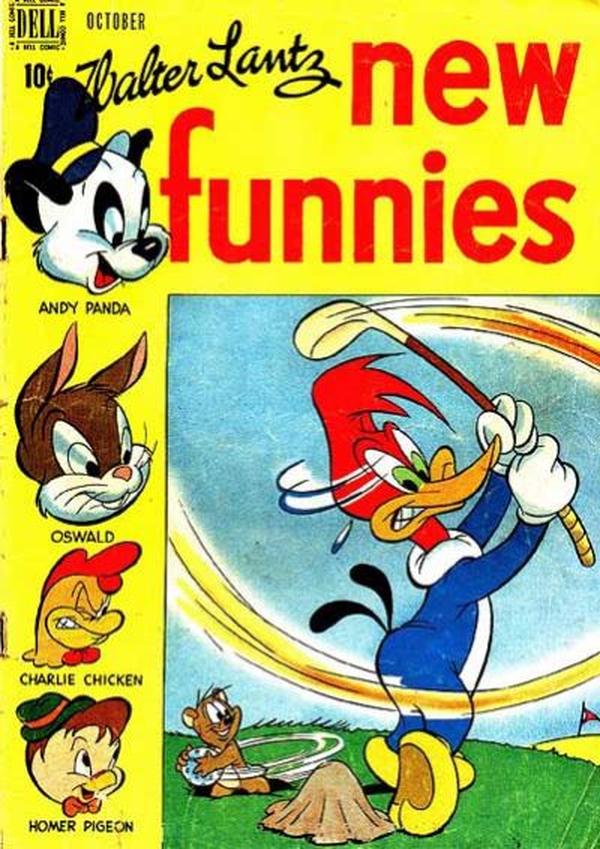 Cover of Walter Lantz New Funnies #152
