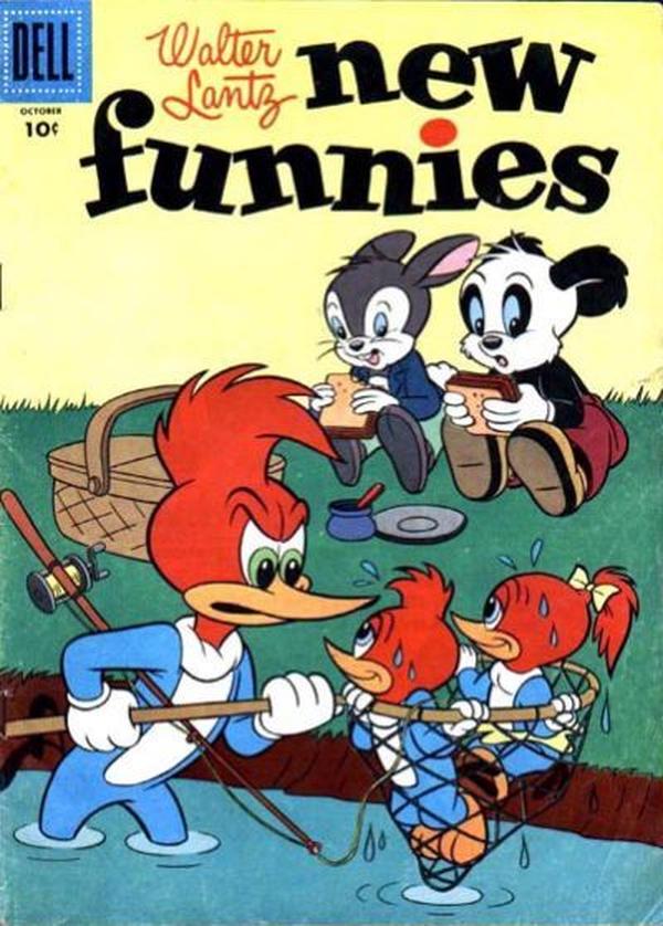 Cover of Walter Lantz New Funnies #224