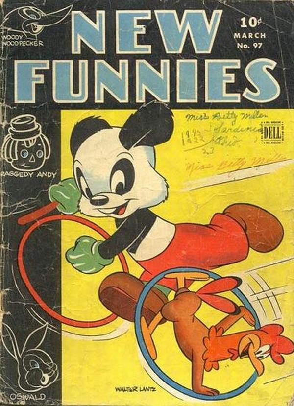 Cover of New Funnies #97