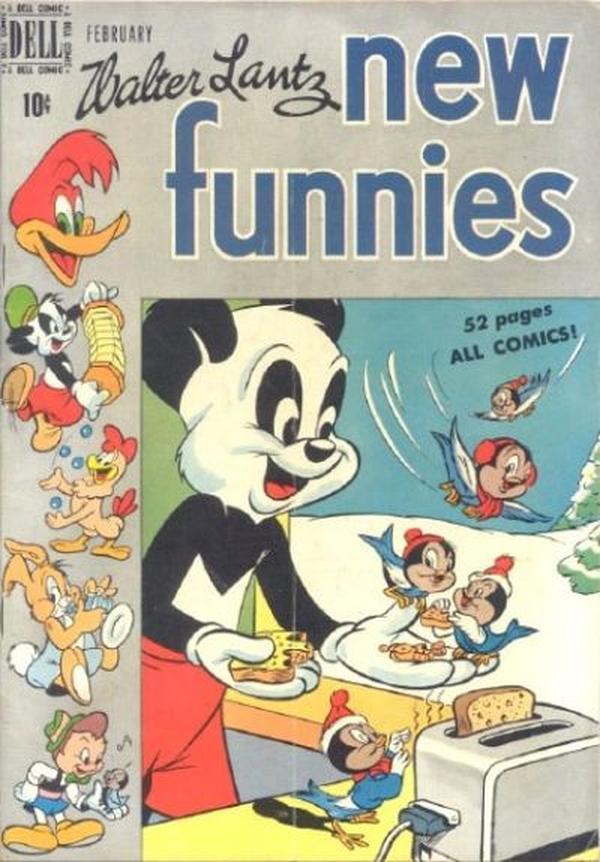 Cover of Walter Lantz New Funnies #156