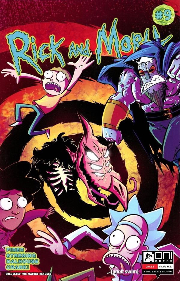 Rick and Morty #9 cover