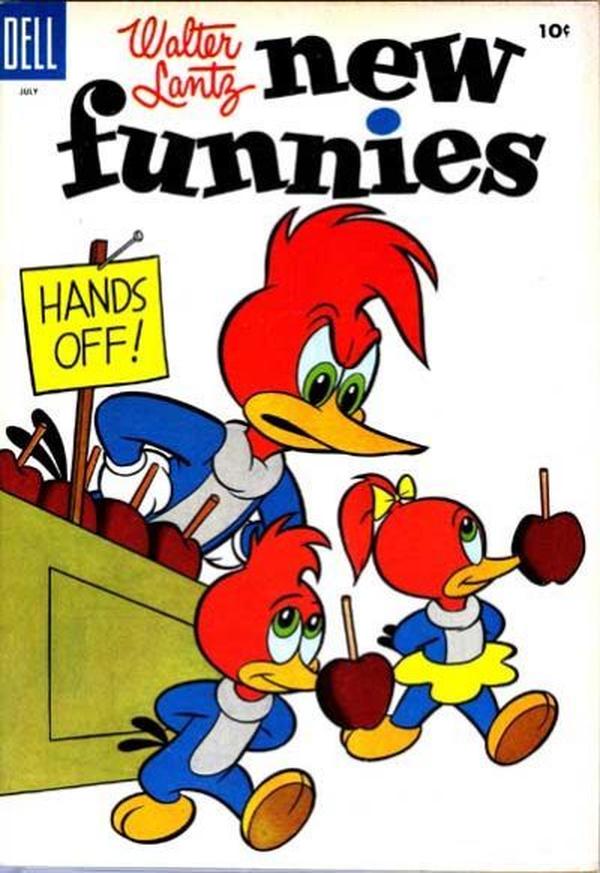 Cover of Walter Lantz New Funnies #221