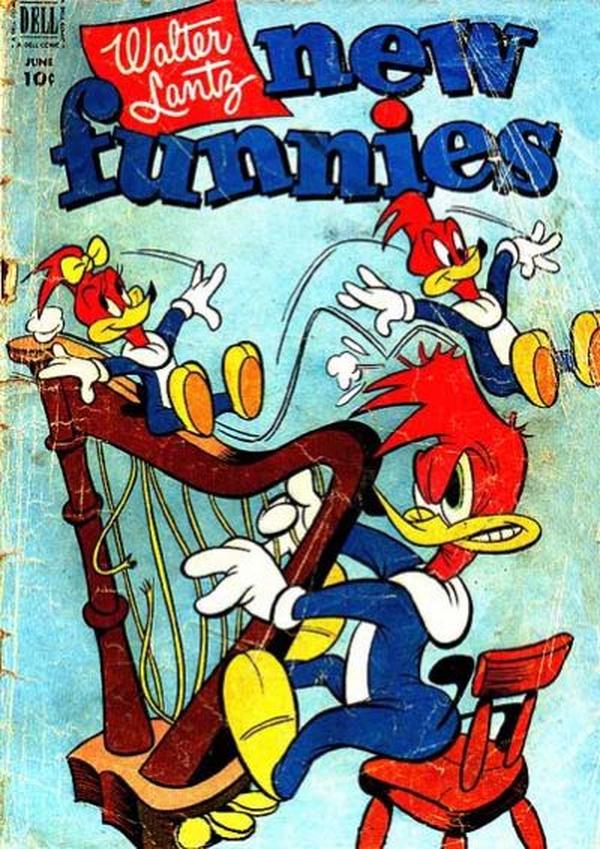 Cover of Walter Lantz New Funnies #184