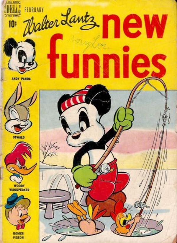Cover of Walter Lantz New Funnies #132