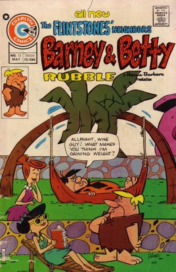 Cover of Barney and Betty Rubble #13