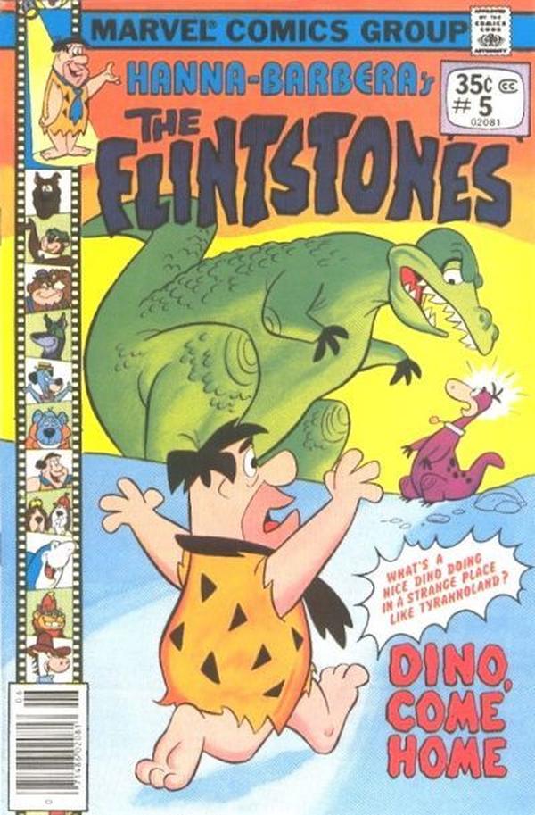 The Flintstones #5 cover