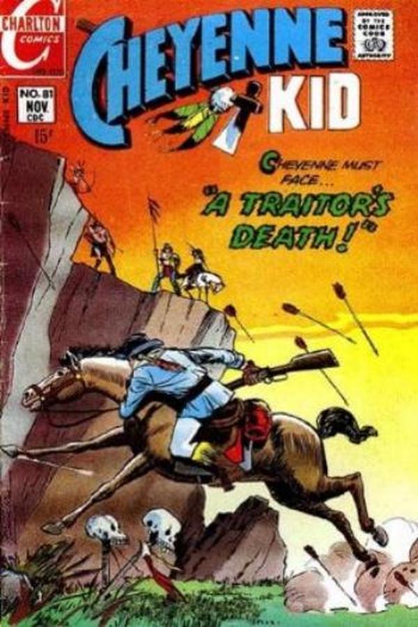 Cover of Cheyenne Kid #81